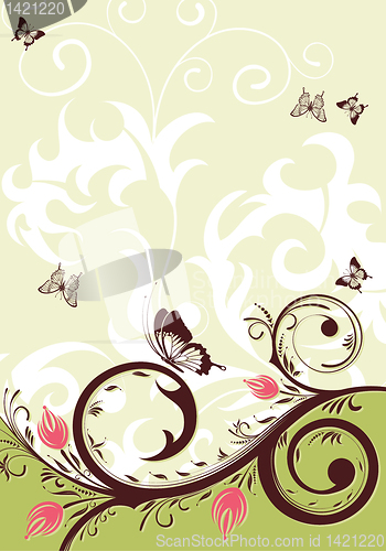 Image of Floral background