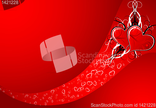 Image of Valentine's abstract