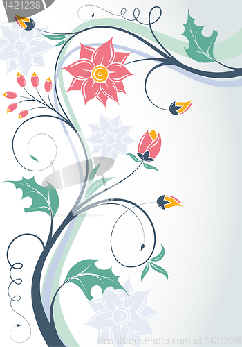 Image of Floral frame