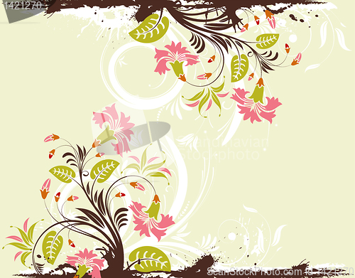 Image of Floral frame