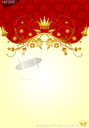 Image of Floral frame