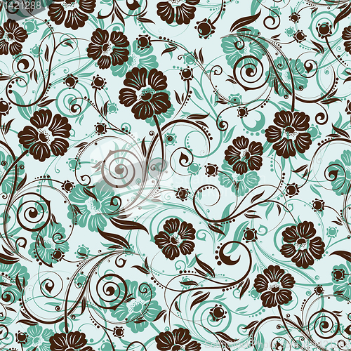 Image of Flower seamless pattern