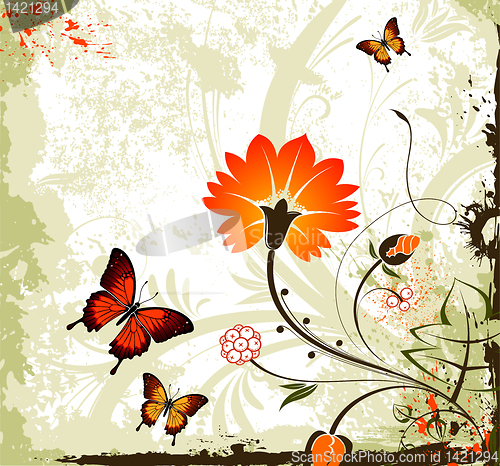 Image of Floral frame