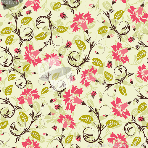 Image of Flower seamless pattern