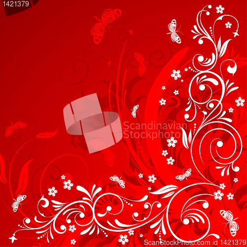 Image of Floral frame