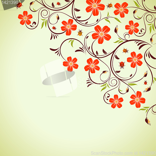 Image of Floral frame