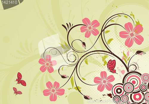 Image of Floral background