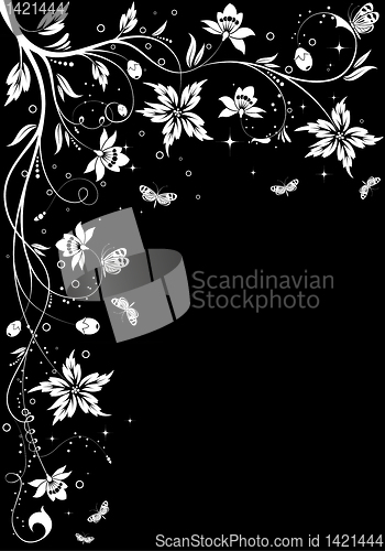 Image of Floral frame