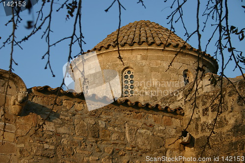 Image of roof of cyprus chuech