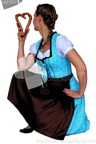 Image of Dirndl with heart