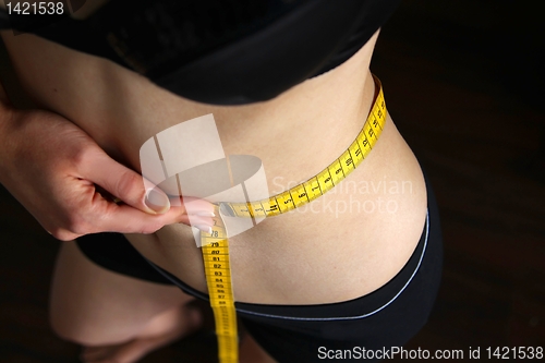 Image of Woman with measuring tape 3