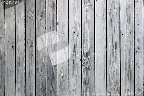 Image of White wood wall