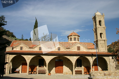 Image of abbey in cyprus