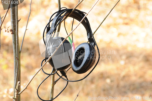 Image of headphones