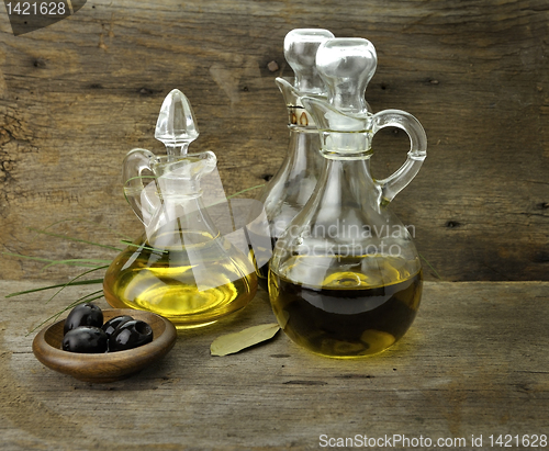 Image of Cooking Oil And Vinegar