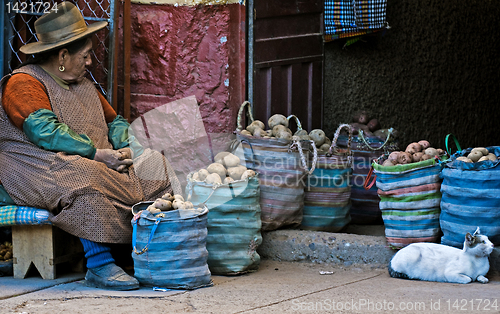 Image of Peruvian woman