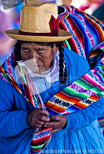 Image of Peruvian woman