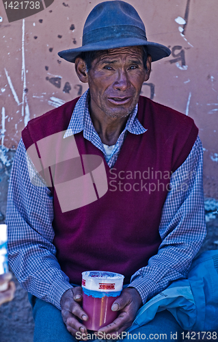 Image of Peruvian man