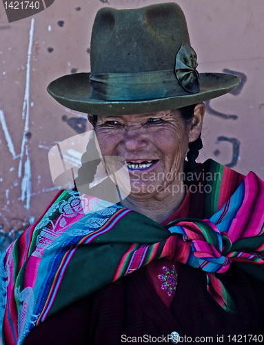 Image of Peruvian woman