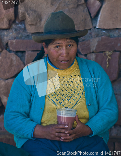 Image of Peruvian woman