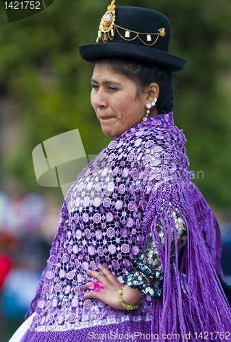 Image of Peruvian dancer