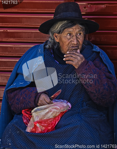 Image of Peruvian woman