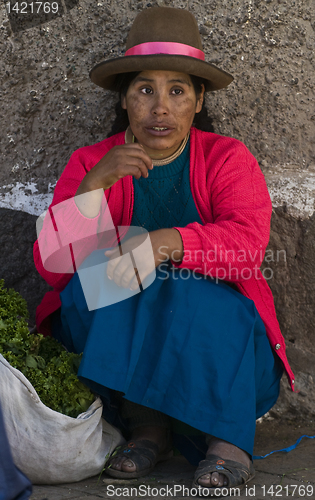 Image of Peruvian woman