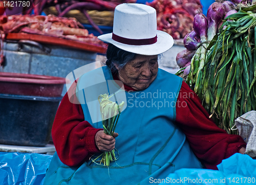 Image of Peruvian woman