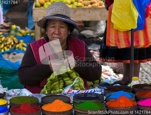 Image of Peruvian woman