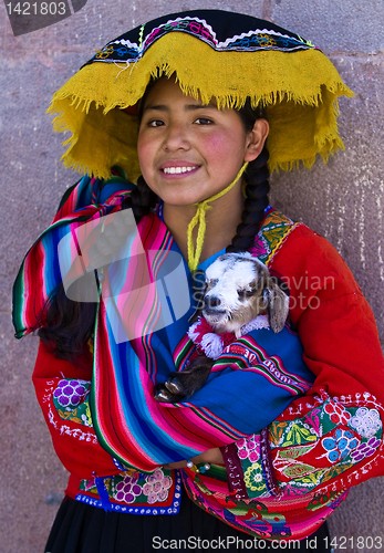 Image of Peruvian girl