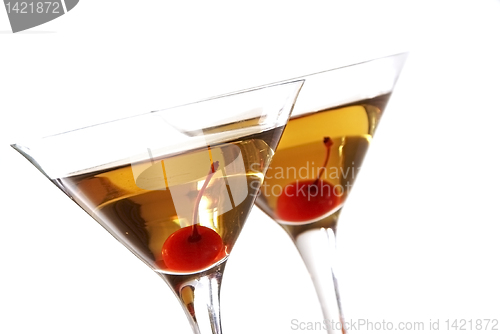 Image of Manhattan cocktails