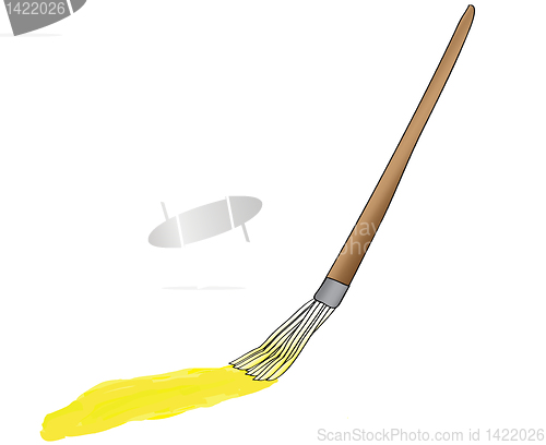 Image of painting brush