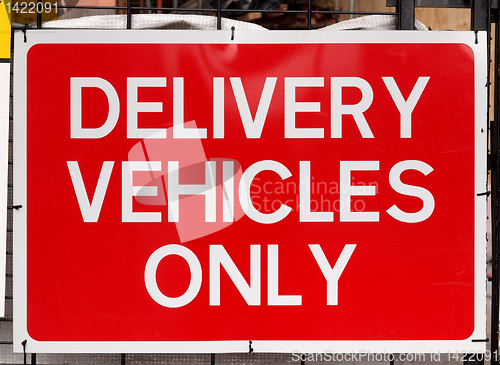 Image of A sign