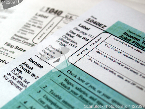 Image of Tax forms