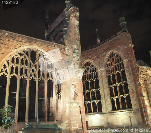 Image of Coventry Cathedral ruins