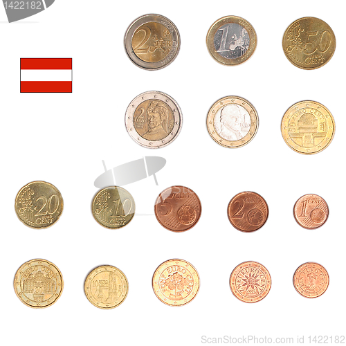 Image of Euro coin - Austria