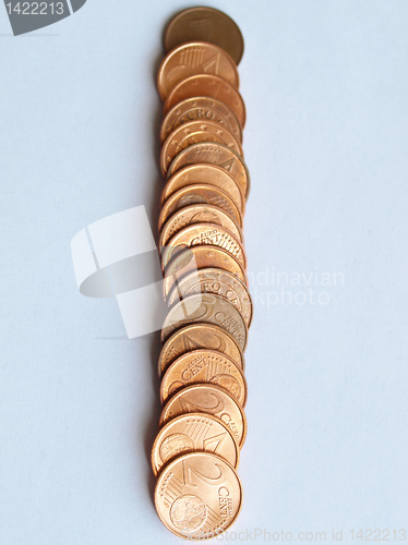 Image of Euro coins