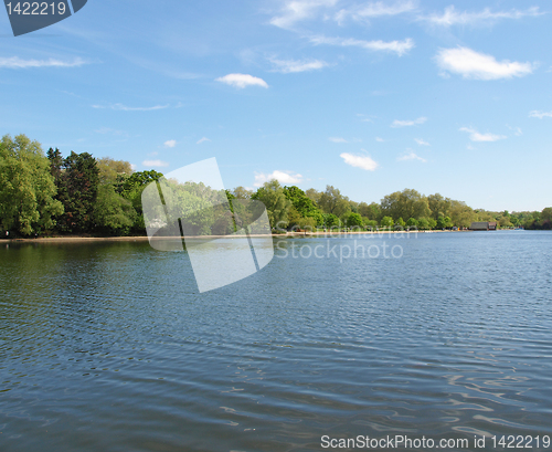 Image of Serpentine lake, London