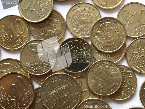 Image of Euro coins