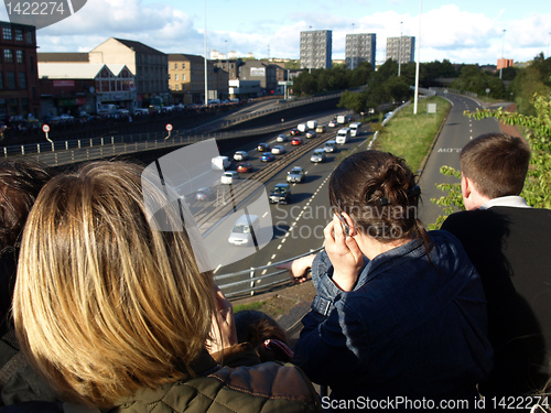 Image of People waiting for the Pope