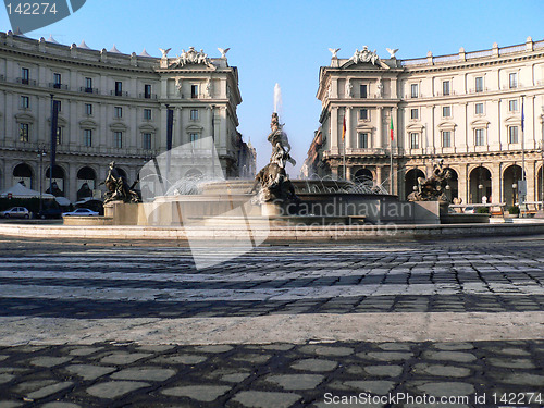 Image of Piazza della Repubblica in Rome