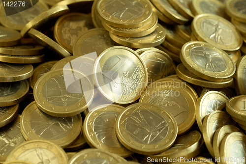 Image of euro coins