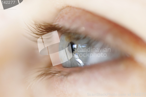 Image of close up of eye