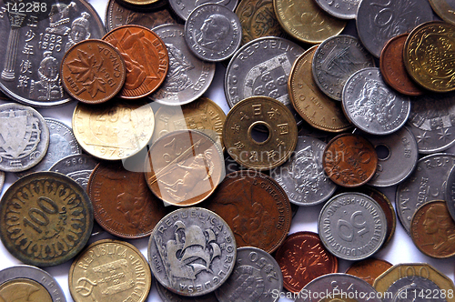 Image of international coins