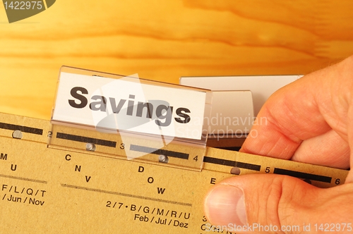 Image of savings