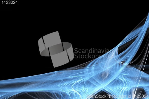 Image of fractal background with copyspace