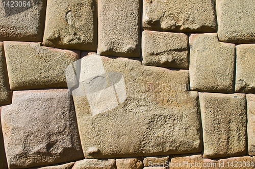 Image of Inca stone wall