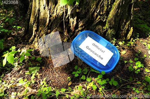 Image of official geocache