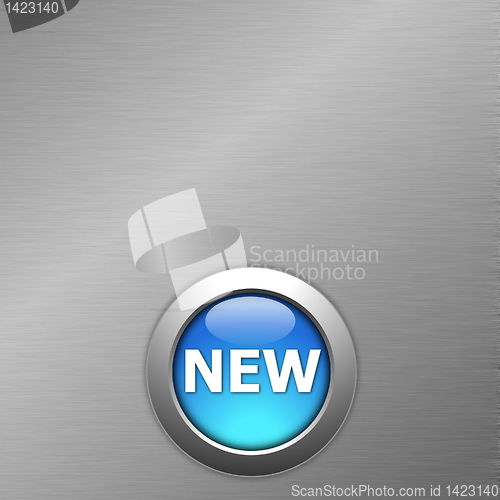 Image of blue new button
