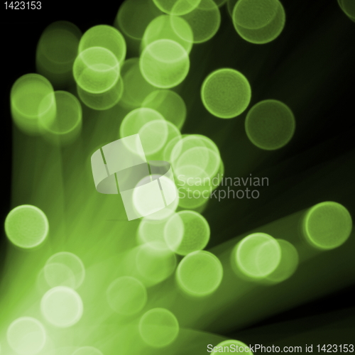 Image of abstract bokeh lights background